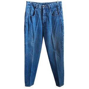 Vintage Women's 34x33 Jeans 1980's Legend Distress Mom Preppy High Waist